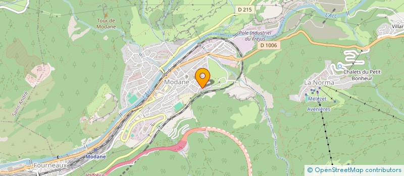 localisation de l'entreprise MONSIEUR FRANCIS DELPIERRE  MODANE