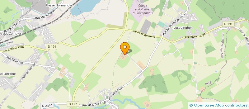 localisation de l'entreprise MONSIEUR FRANCIS DELPLACE  RETY