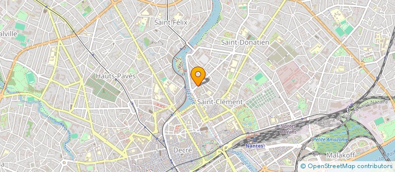 localisation de l'entreprise MONSIEUR FRANCIS DEMARCQ à NANTES