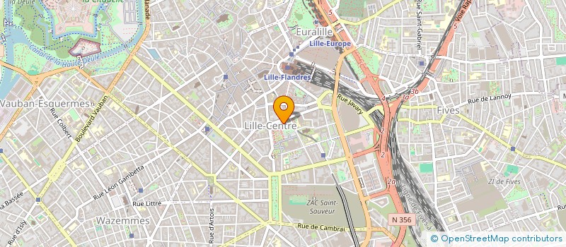 localisation de l'entreprise MONSIEUR FRANCIS DEMOOR  LILLE