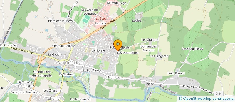 localisation de l'entreprise MONSIEUR FRANCIS DENIS à AZAY-LE-RIDEAU