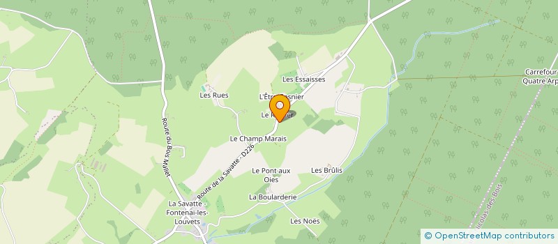 localisation de l'entreprise MONSIEUR FRANCIS DESMOULINS à L'OREE-D'ECOUVES