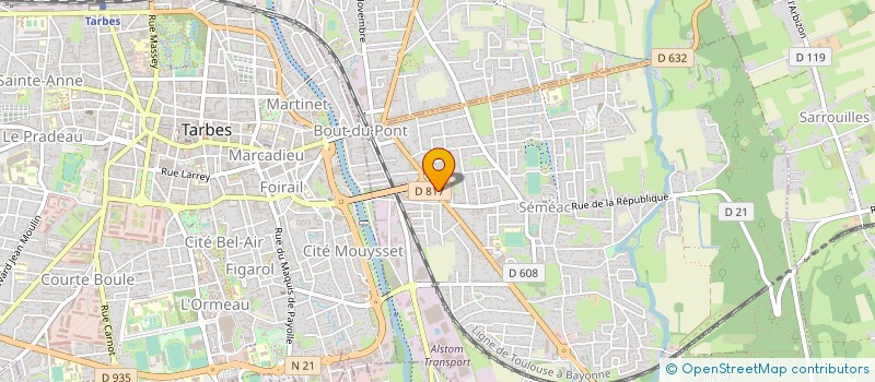 localisation de l'entreprise MONSIEUR FRANCIS DESPIAU  SEMEAC