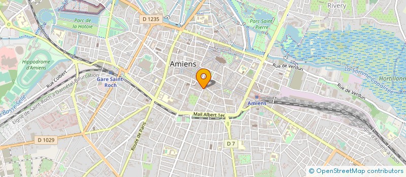 localisation de l'entreprise MONSIEUR FRANCIS DESSAINT à AMIENS