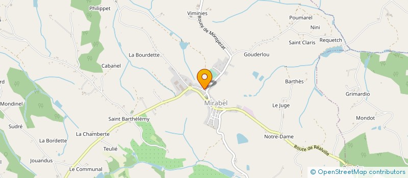 localisation de l'entreprise MONSIEUR FRANCIS DEYDIER à MIRABEL