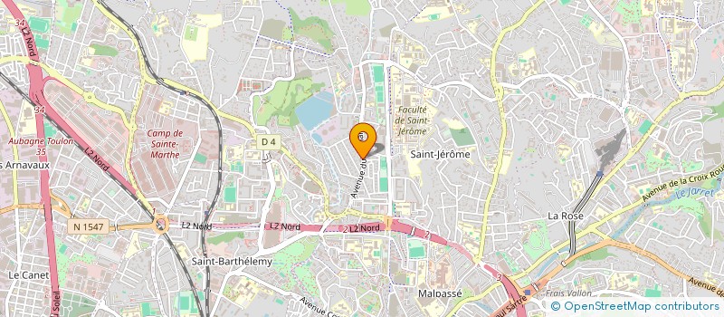 localisation de l'entreprise MONSIEUR FRANCIS DI CRISTO à MARSEILLE