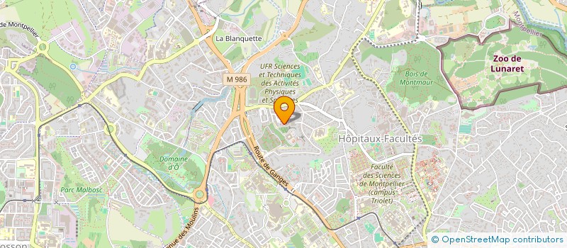 localisation de l'entreprise MONSIEUR FRANCIS DI GIACOMO à MONTPELLIER