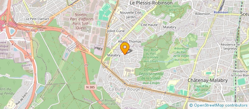 localisation de l'entreprise MONSIEUR FRANCIS DIDELOT à CHATENAY-MALABRY