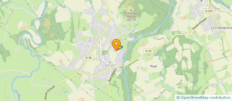 localisation de l'entreprise MONSIEUR FRANCIS DOERR  COARRAZE