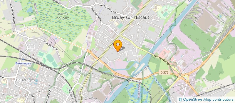 localisation de l'entreprise MONSIEUR FRANCIS DOLPHIN  BRUAY-SUR-L'ESCAUT