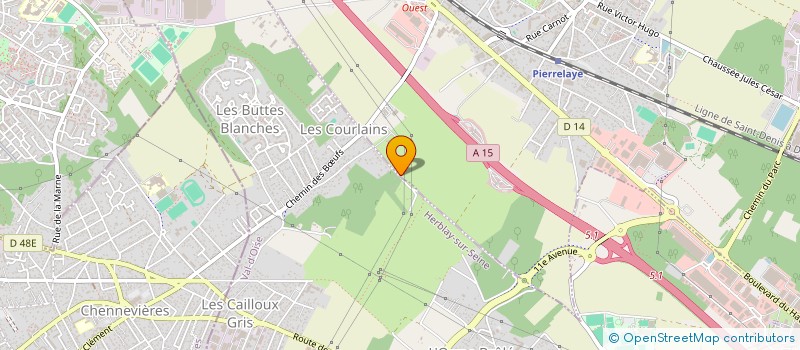 localisation de l'entreprise MONSIEUR FRANCIS DORKEL à PIERRELAYE