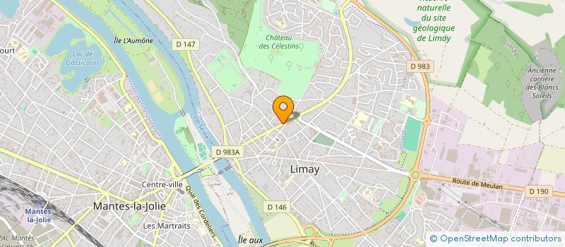 localisation de l'entreprise MONSIEUR FRANCIS DOYER  LIMAY