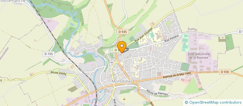 localisation de l'entreprise MONSIEUR FRANCIS DRAINS à MONTDIDIER