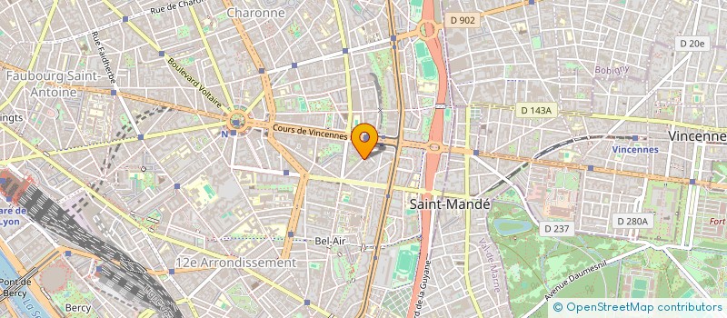 localisation de l'entreprise MONSIEUR FRANCIS DREYER  PARIS