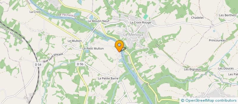 localisation de l'entreprise MONSIEUR FRANCIS DUBANT à CEAULMONT
