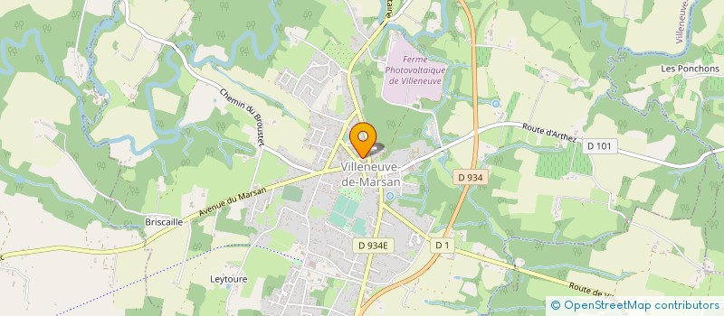 localisation de l'entreprise MONSIEUR FRANCIS DUBOS  BOURDALAT