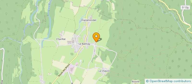 localisation de l'entreprise MONSIEUR FRANCIS DUCHEMIN  VIEU-D'IZENAVE