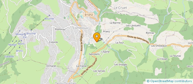 localisation de l'entreprise MONSIEUR FRANCIS DUCREY à COMBLOUX
