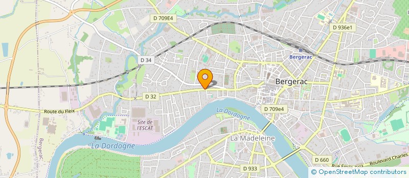 localisation de l'entreprise MONSIEUR FRANCIS DUFOREAU à BERGERAC