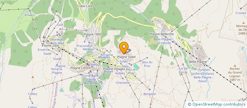 localisation de l'entreprise MONSIEUR FRANCIS DUFOUR  PEISEY-NANCROIX