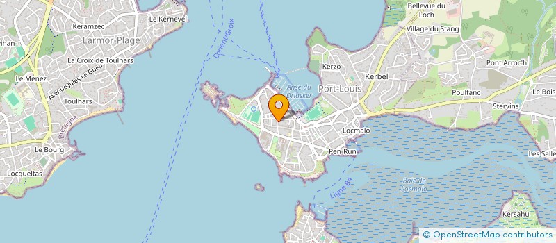 localisation de l'entreprise MONSIEUR FRANCIS DUIGOU  PORT-LOUIS