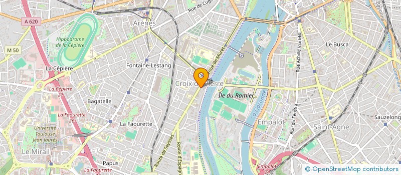 localisation de l'entreprise MONSIEUR FRANCIS DUMAS  TOULOUSE