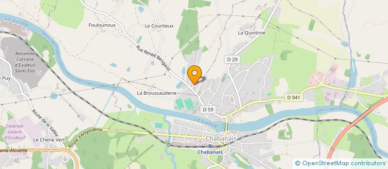 localisation de l'entreprise MONSIEUR FRANCIS DUMONT à CHIRAC