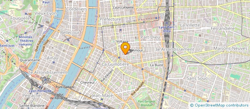 localisation de l'entreprise MONSIEUR FRANCIS DUMONT  LYON