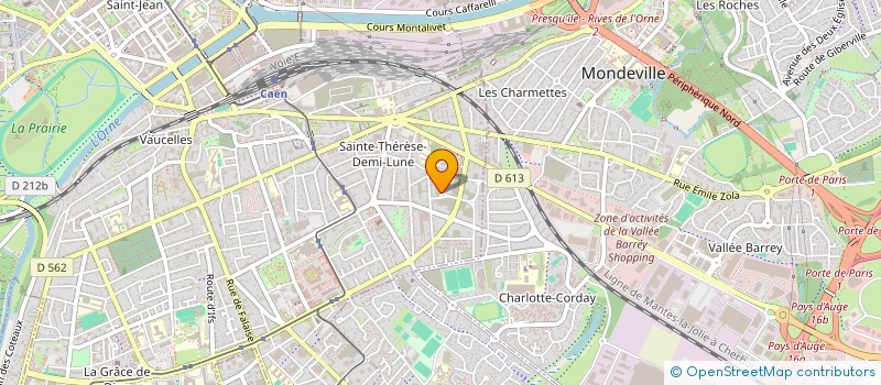 localisation de l'entreprise MONSIEUR FRANCIS DUPART à CAEN