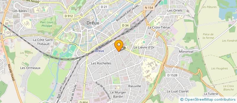 localisation de l'entreprise MONSIEUR FRANCIS DUPOUY à DREUX
