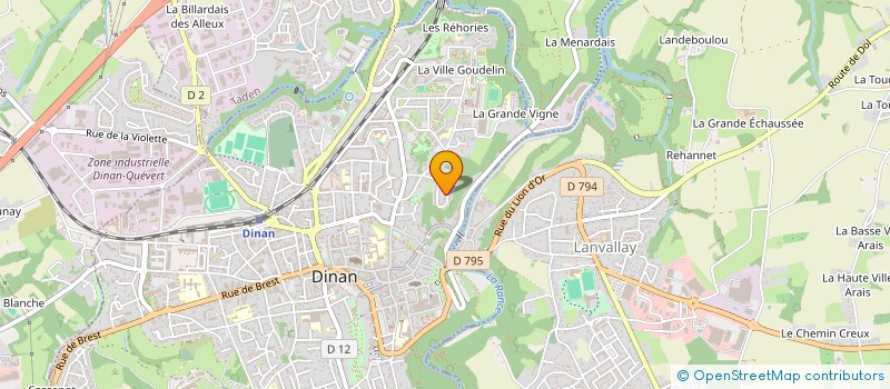 localisation de l'entreprise MONSIEUR FRANCIS DUPUY à DINAN