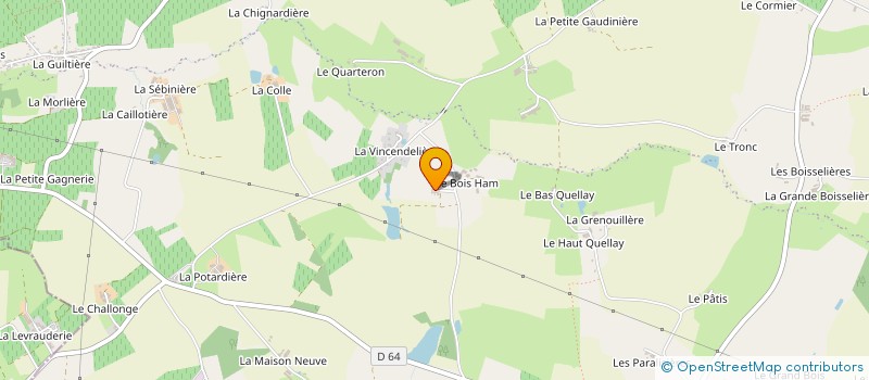 localisation de l'entreprise MONSIEUR FRANCIS DURET à SEVREMOINE