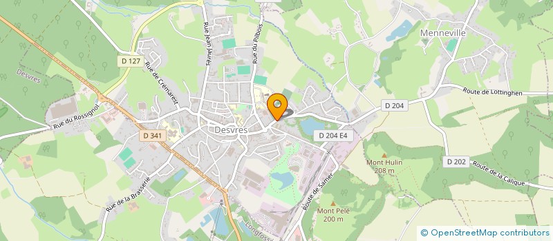 localisation de l'entreprise MONSIEUR FRANCIS DURIEZ  DESVRES