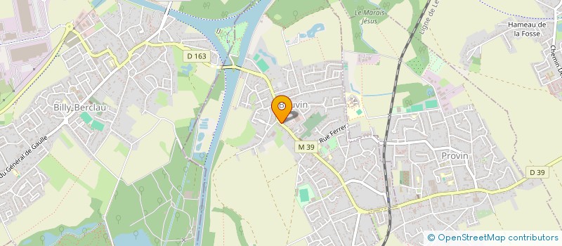 localisation de l'entreprise MONSIEUR FRANCIS DURIEZ  BAUVIN