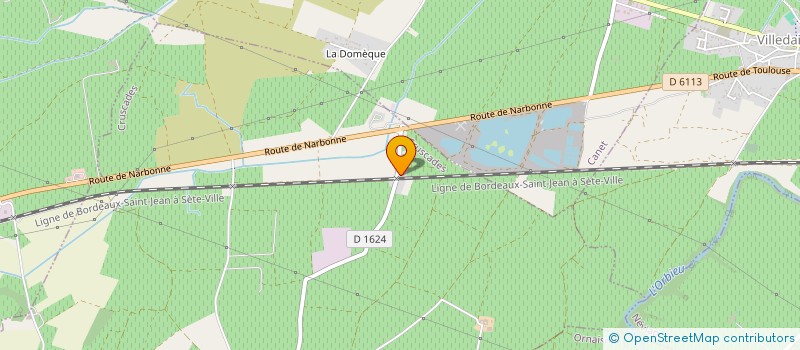 localisation de l'entreprise MONSIEUR FRANCIS ESCAMEZ  CANET