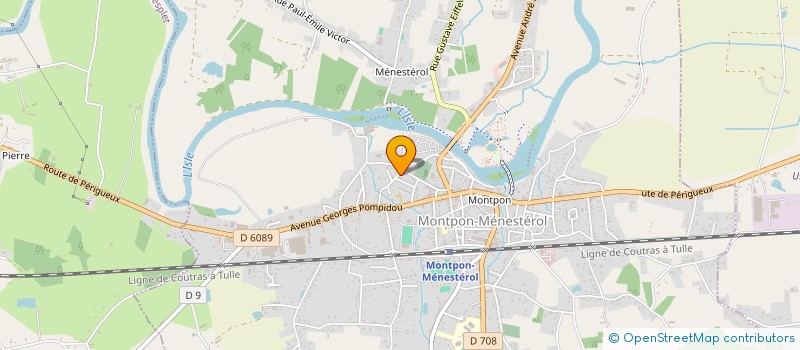 localisation de l'entreprise MONSIEUR FRANCIS ESCARMENT  MONTPON-MENESTEROL