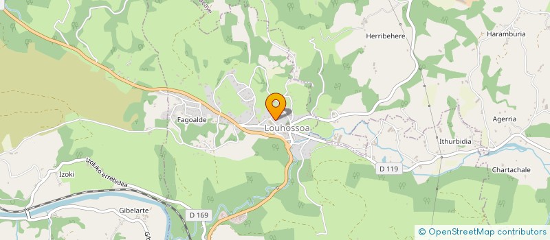 localisation de l'entreprise MONSIEUR FRANCIS ETCHEGARAY  SOURAIDE