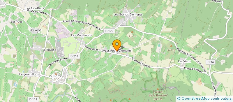 localisation de l'entreprise MONSIEUR FRANCIS ETIENNE  VILLARS