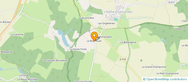 localisation de l'entreprise MONSIEUR FRANCIS FABIEN à LONGNY LES VILLAGES