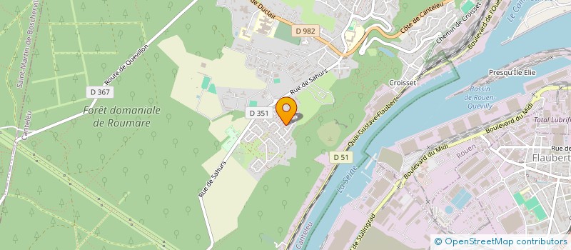 localisation de l'entreprise MONSIEUR FRANCIS FACON  CANTELEU