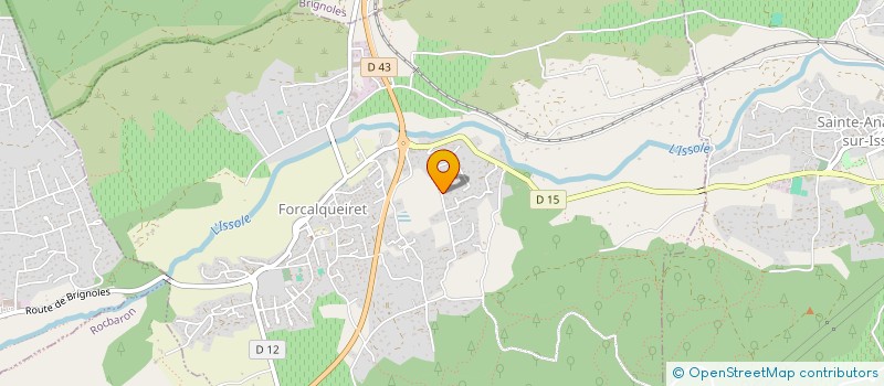 localisation de l'entreprise MONSIEUR FRANCIS FALCO à FORCALQUEIRET