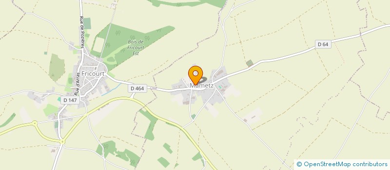 localisation de l'entreprise MONSIEUR FRANCIS FALOISE  CARNOY-MAMETZ