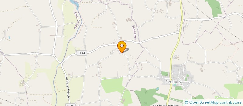 localisation de l'entreprise MONSIEUR FRANCIS FALVEY  SAINT-GLEN