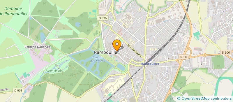 localisation de l'entreprise MONSIEUR FRANCIS FAURE à RAMBOUILLET