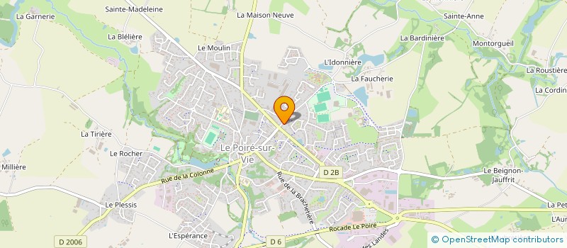localisation de l'entreprise MONSIEUR FRANCIS FAUSSABRY à LE POIRE-SUR-VIE