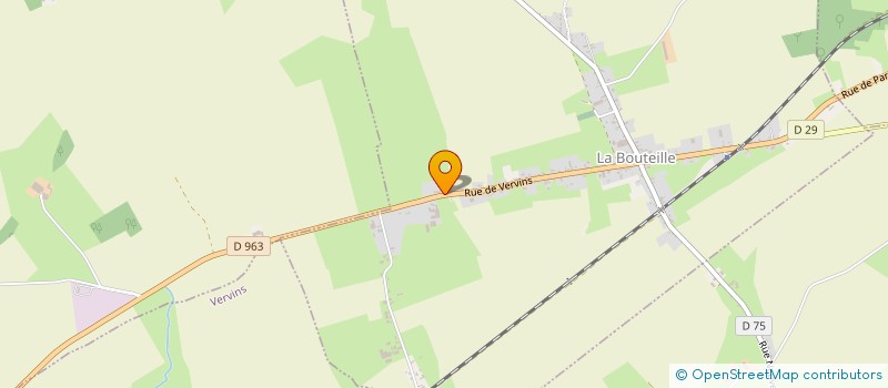 localisation de l'entreprise MONSIEUR FRANCIS FAVEREAUX  LA BOUTEILLE