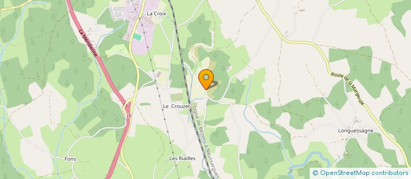 localisation de l'entreprise MONSIEUR FRANCIS FERRAND  PEYRE EN AUBRAC
