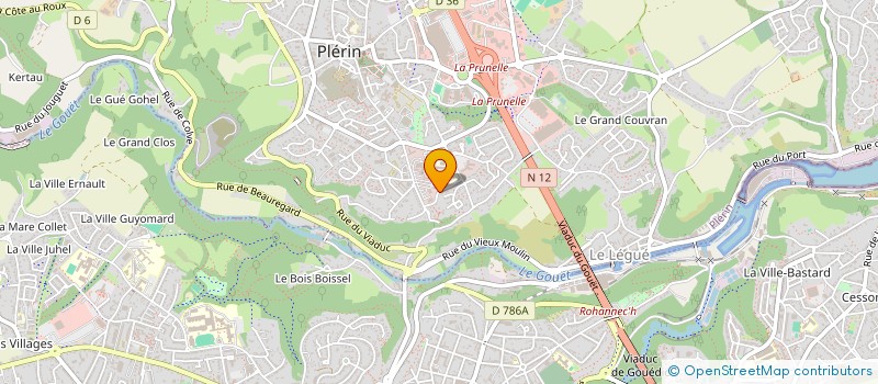 localisation de l'entreprise MONSIEUR FRANCIS FERRARI  PLERIN