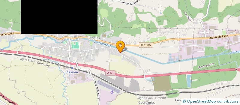 localisation de l'entreprise MONSIEUR FRANCIS FERRARI  CESSIEU