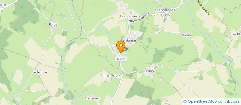 localisation de l'entreprise MONSIEUR FRANCIS FERRET à MARCILLY-LES-BUXY